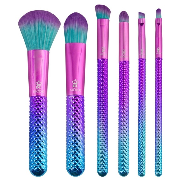 Moda Prismatic 7 pc Total Face Flip Kit Brush Set - Picture 2 of 5